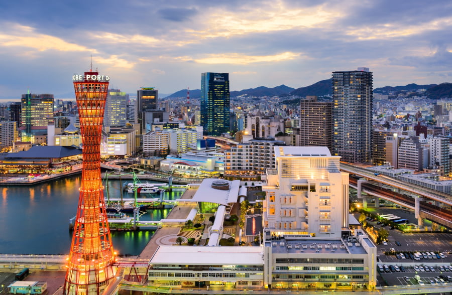 Thành phố xinh đẹp Kobe từ lâu đã trở thành một trong những điểm đến hấp dẫn nhất Nhật Bản