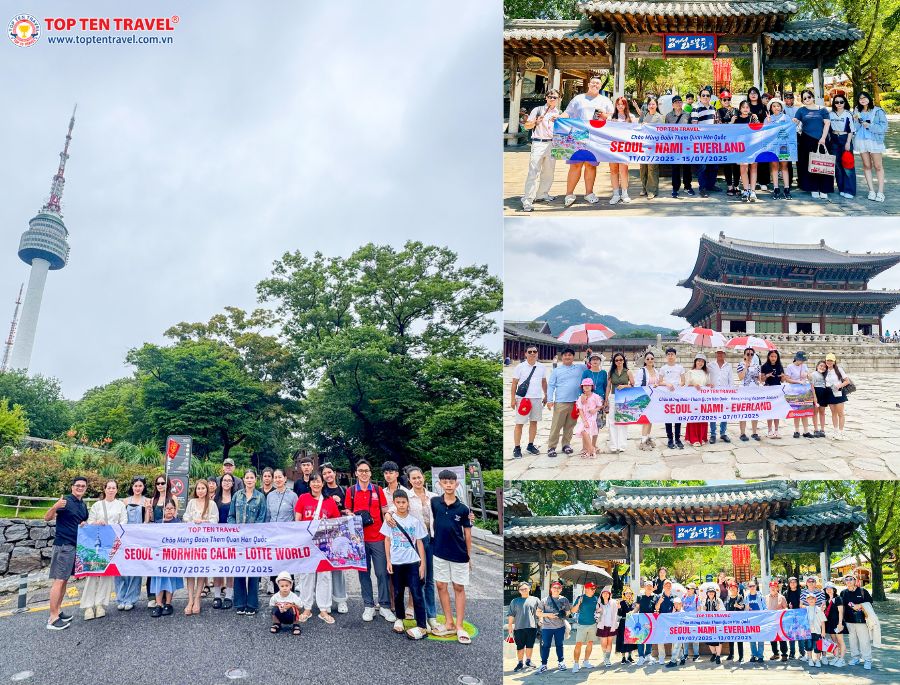 Du lịch Hàn Quốc dịp lễ, du khách có thể dạo chơi, chụp ảnh, mua sắm và thưởng thức ẩm thực đường phố