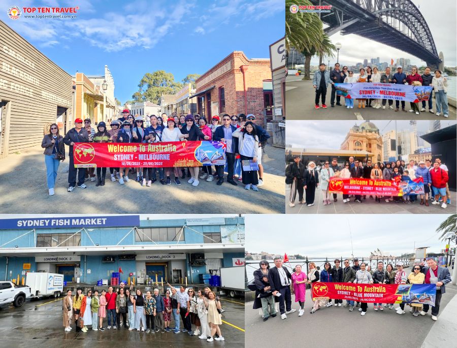 Trải nghiệm hành trình khám phá nước Úc cùng các hành trình tour giá tốt tại Top Ten Travel
