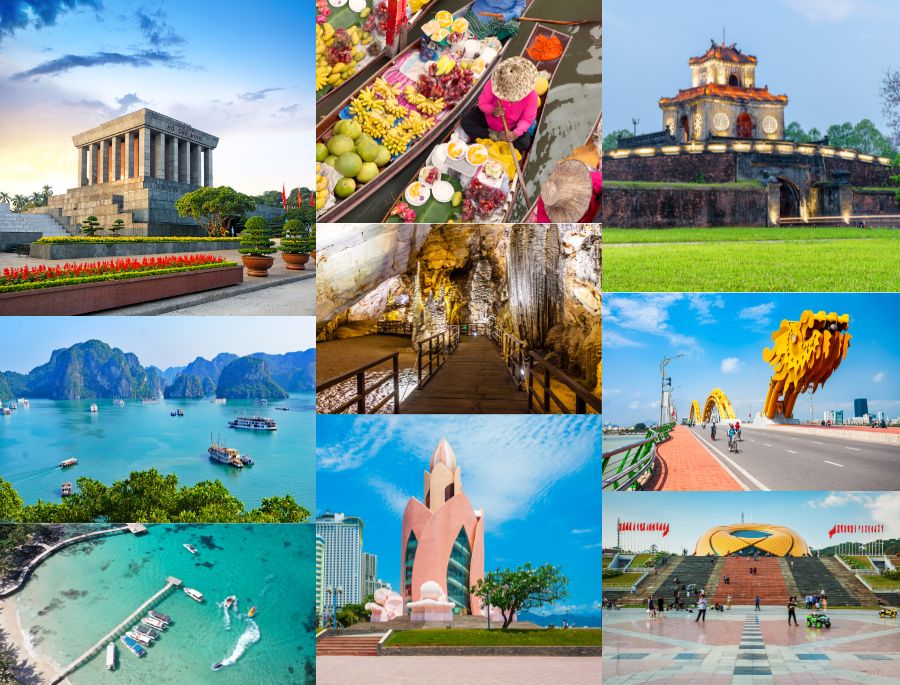 Du lịch lễ 2/9 vô cùng đa dang với vô số các điểm đến hấp dẫn