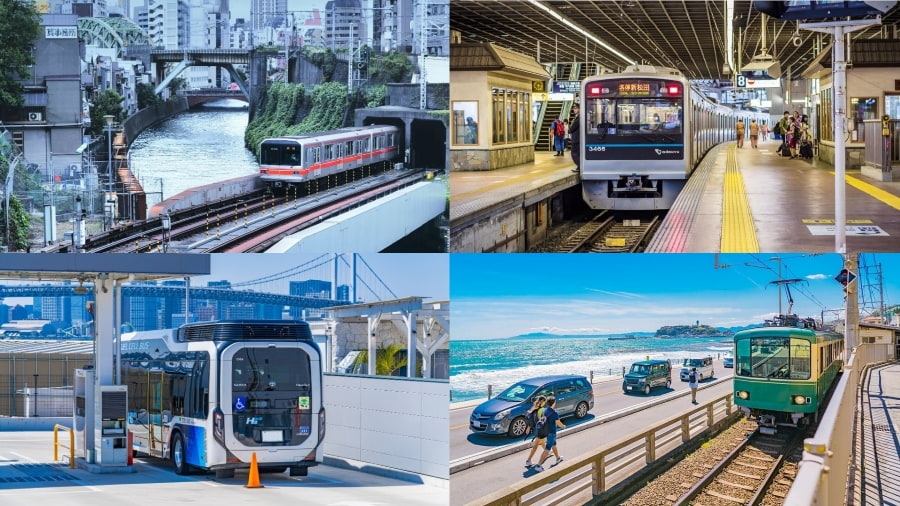 Hệ thống giao thông công cộng của Nhật Bản cực kỳ hiện đại và hiệu quả
