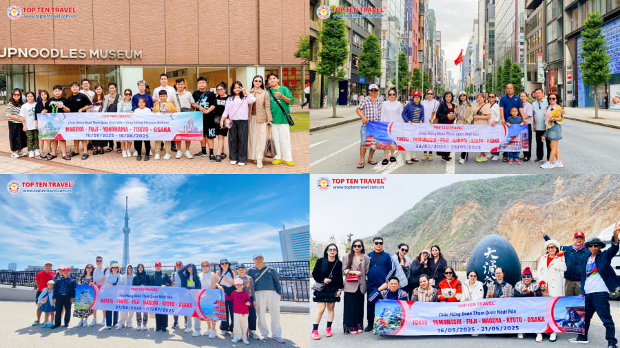 Những chuyến du lịch Nhật Bản đầy thú vị được các vị khách yêu thích tại Top Ten Travel