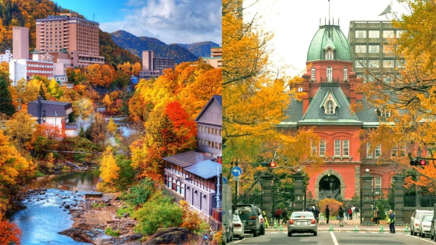 Nếu bạn muốn đón mùa thu sớm nhất, hãy đến Hokkaido