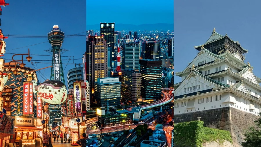 Du lịch Osaka là trải nghiệm khó quên với nhiều điểm đến thú vị và các món ăn thơm ngon hấp dẫn