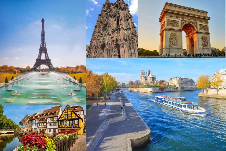 Pháp là một trong những điểm đến hấp dẫn nhất Châu Âu