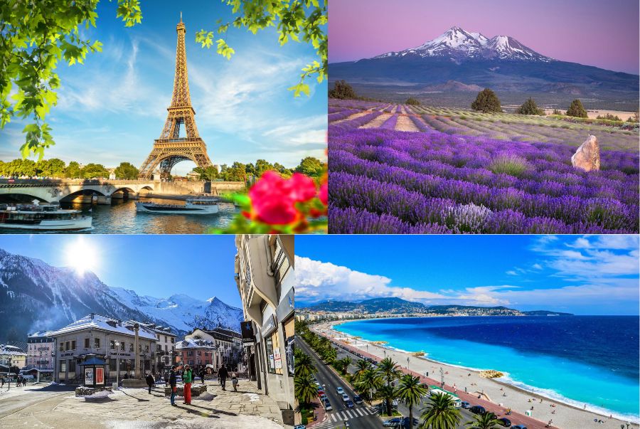 Một số các địa điểm du lịch đẹp tại Pháp