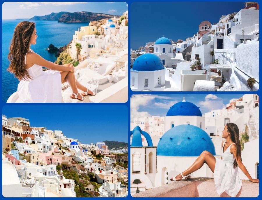 Santorini là điểm đến yêu thích của đông đảo khách du lịch
