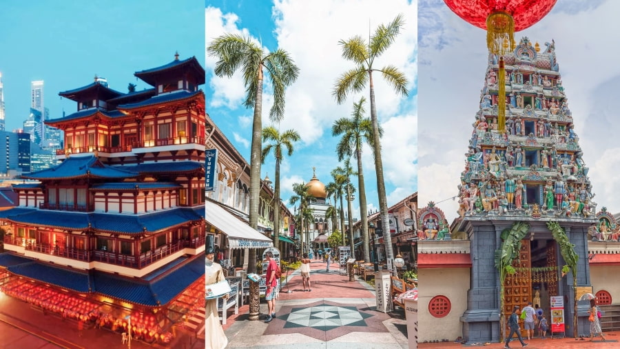 Các khu phố đa sắc màu tại Singapore, mang đến những trải nghiệm độc đáo cho chuyến đi