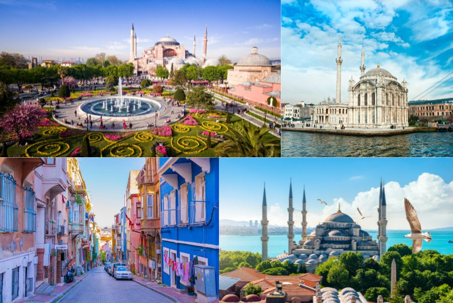 Một số những địa điểm nổi tiếng tại thành phố Istanbul