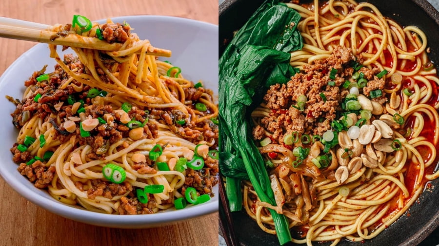 Mì Tiểu Diện (Xiaomian) là món mì trộn cay nổi tiếng, được coi là bữa sáng hoặc bữa ăn nhanh phổ biến của người dân Trùng Khánh