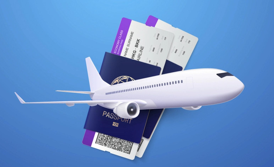 Máy bay là phương tiện nhanh chóng và tiện lợi nhất đến Trùng Khánh