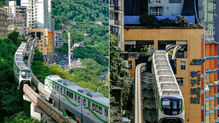 Hệ thống giao thông công cộng ở Trùng Khánh rất phát triển và tiện lợi