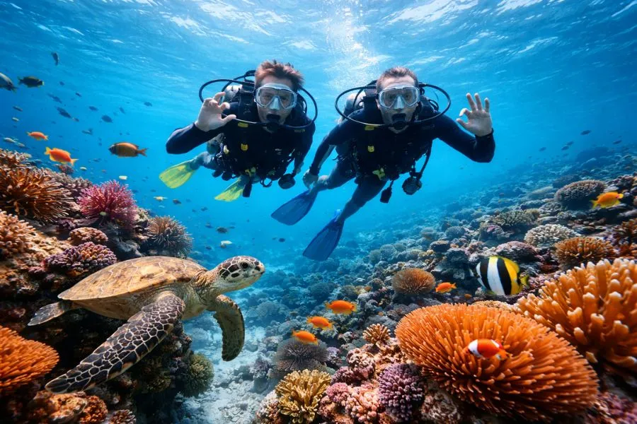 Việc chọn đúng thời điểm phù hợp sẽ giúp Bạn có được trải nghiệm lặn tốt nhất