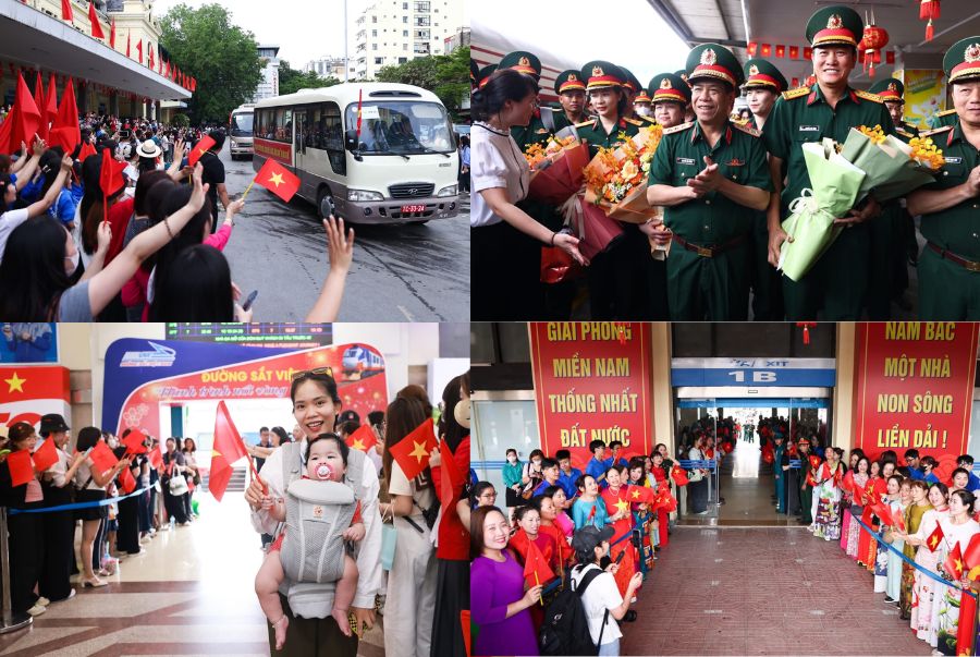 Không khí nhộn nhịp của những ngày Đại Lễ đang đến gần