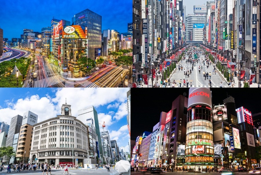 Ginza từ lâu đã khẳng định vị thế là khu phố mua sắm sầm uất và xa hoa bậc nhất Tokyo