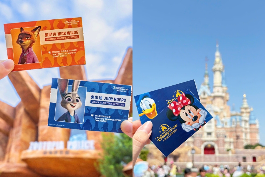 Bạn có thể dễ dàng mua vé qua ứng dụng chính thức Disney Shanghai