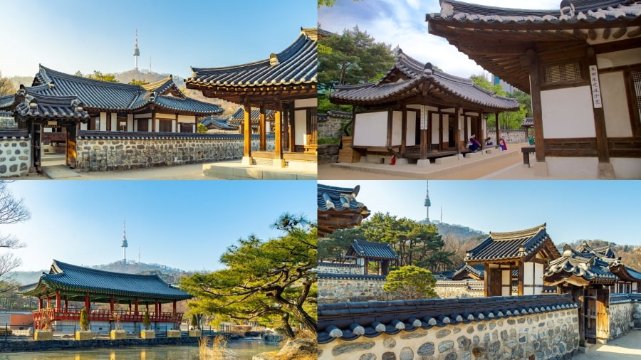 Làng Namsangol Hanok mang đến một trải nghiệm hoàn toàn khác biệt so với vẻ náo nhiệt của trung tâm thủ đô