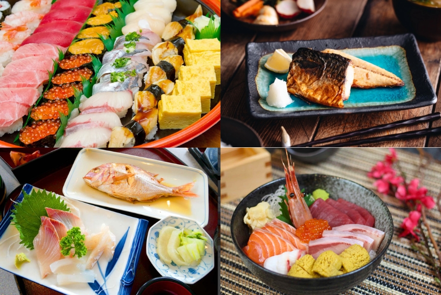 Khi đến làng chài Ine du khách không nên bỏ qua các món hải sản đặc trưng