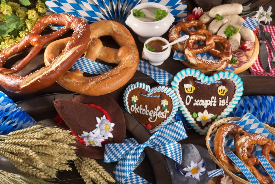 Nền ẩm thực tại Oktoberfest vô cùng đặc sắc
