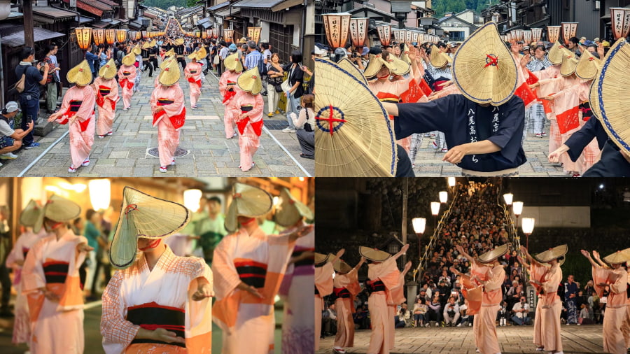 Lễ hội Owara Kaze no Bon - Vũ điệu đêm huyền ảo tại Toyama