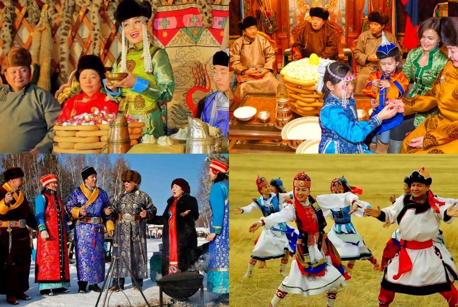 Tết Tsagaan Sar là dịp sum vầy của các gia đình Mông Cổ