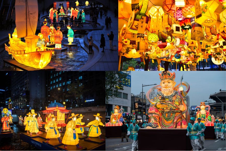 Lễ hội đèn lồng Seoul là một sự kiện thu hút hàng triệu lượt khách tham quan trong nước và quốc tế