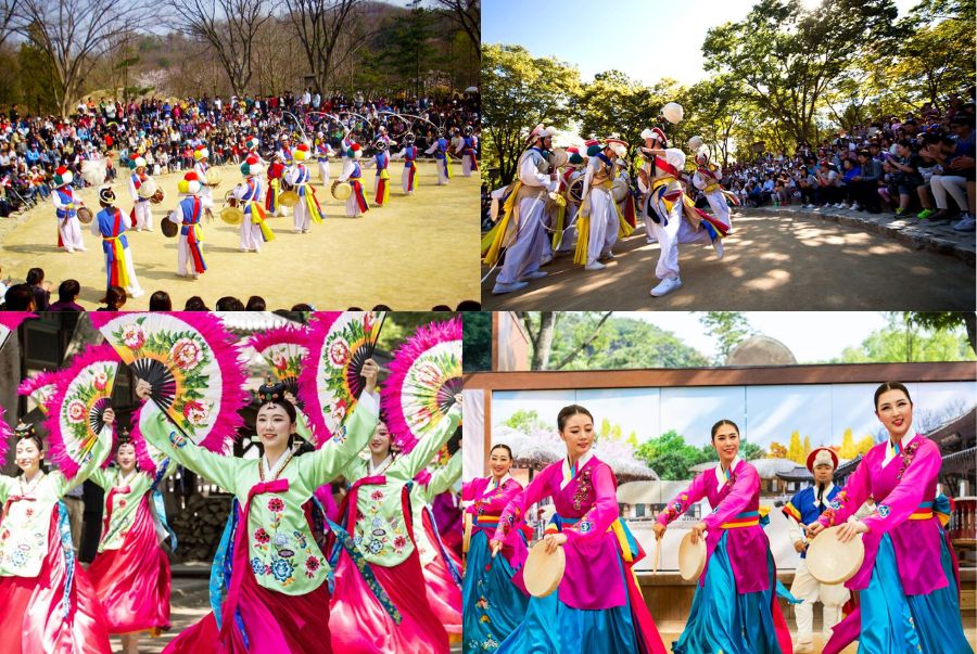 Lễ hội mùa thu truyền thống này sở hữu nhiều hoạt động mang rõ tinh thần dân tộc