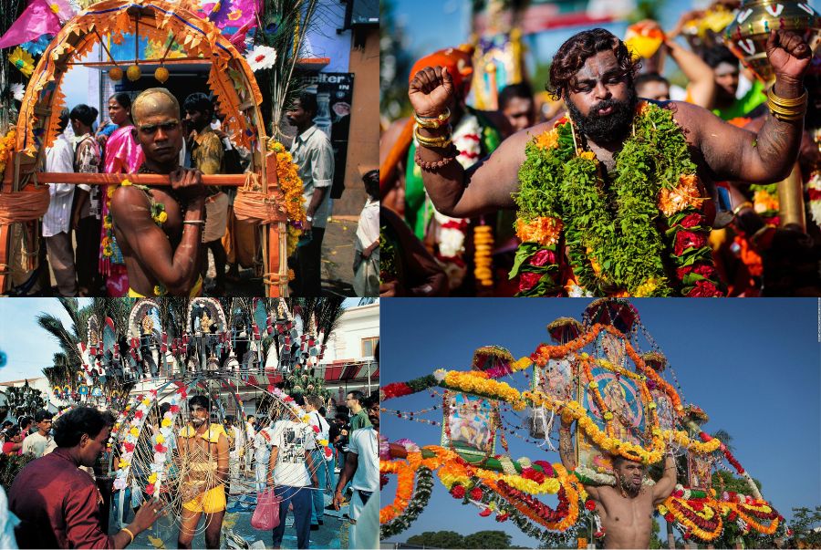 Thaipusam là lễ hội gắn liền với tín ngưỡng thờ thần Murugan
