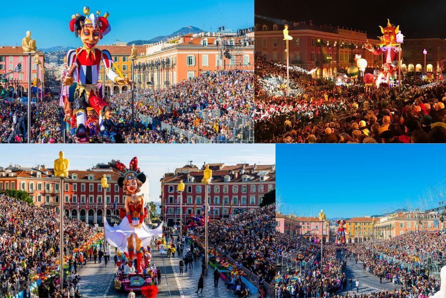 Carnival Nice là một trong những lễ hội đường phố lớn nhất thế giới 
