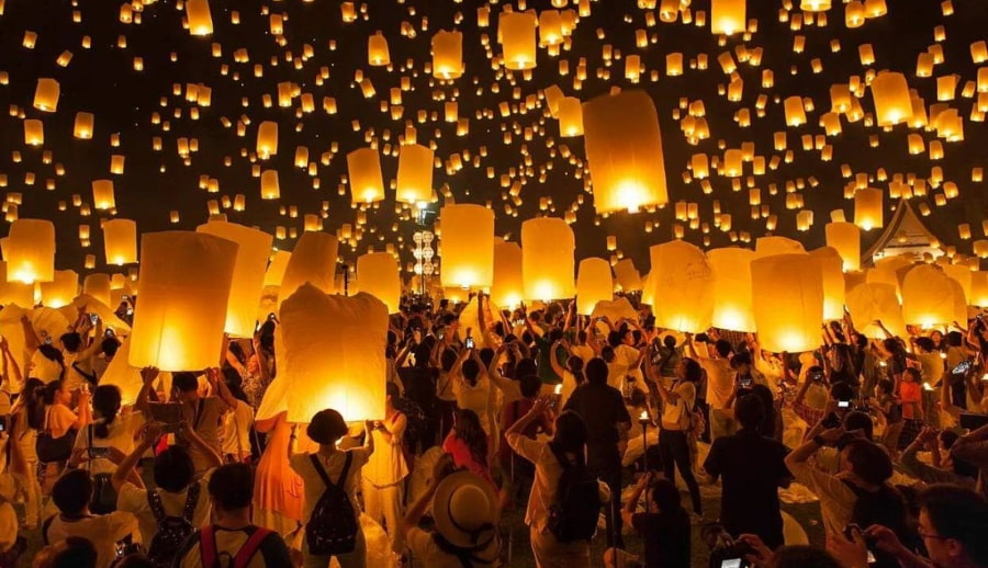 Lễ hội thả đèn trời Chiang Mai là một lễ hội truyền thống của miền Bắc Thái Lan, đặc biệt là ở Chiang Mai