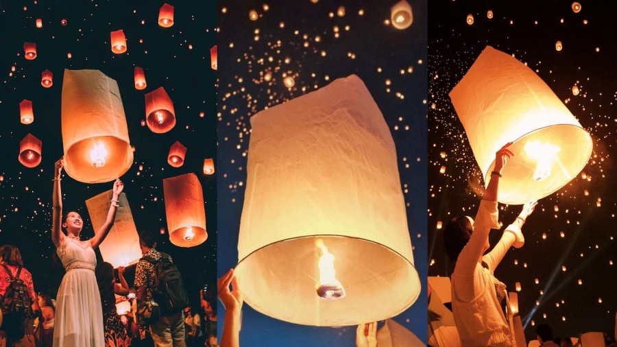 Lễ hội thả đèn trời Chiang Mai thu hút đông đảo du khách đến tham quan và chiêm ngưỡng
