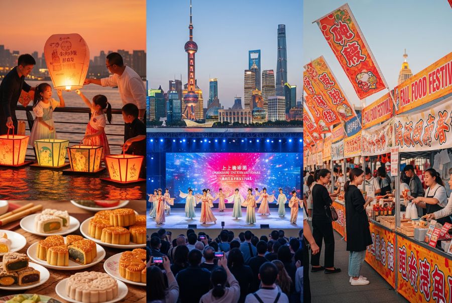 Thượng Hải mùa thu là dịp tuyệt vời để du khách quốc tế trải nghiệm văn hóa Trung Hoa 