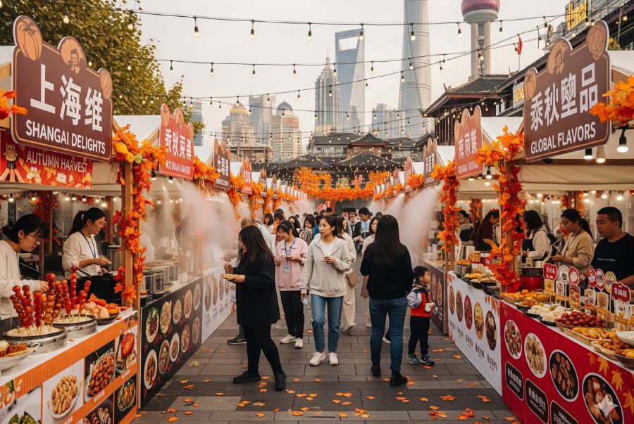 Lễ hội Ẩm thực Mùa thu Thượng Hải chắc chắn là thiên đường cho các tín đồ ẩm thực