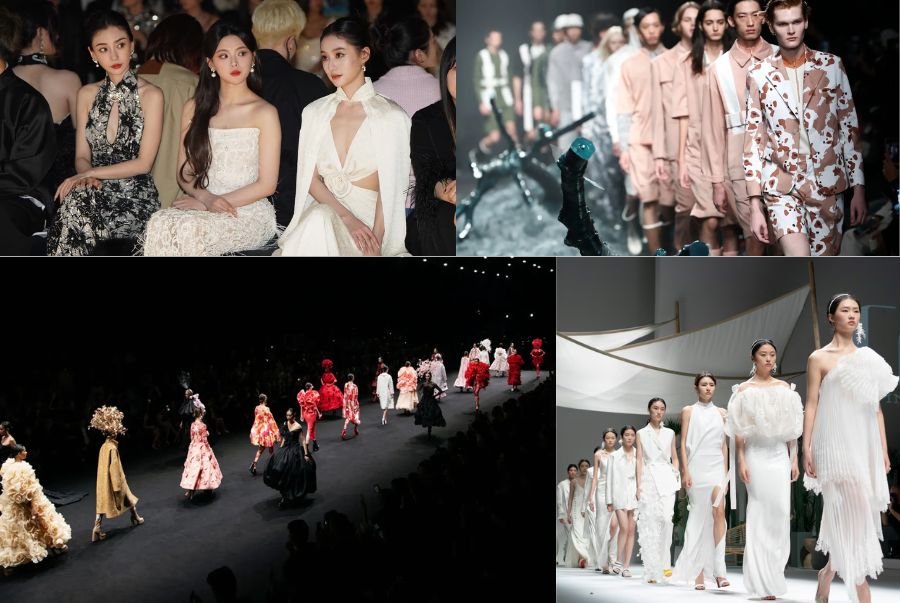 Shanghai Fashion Week quy tự các nhà thiết kế nổi tiếng cũng như các ngôi sao đình đám