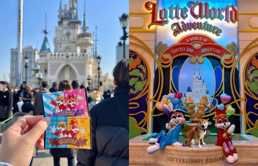 Lotte World - Công viên trong nhà lớn nhất thế giới tại Hàn Quốc được nhiều du khách yêu thích