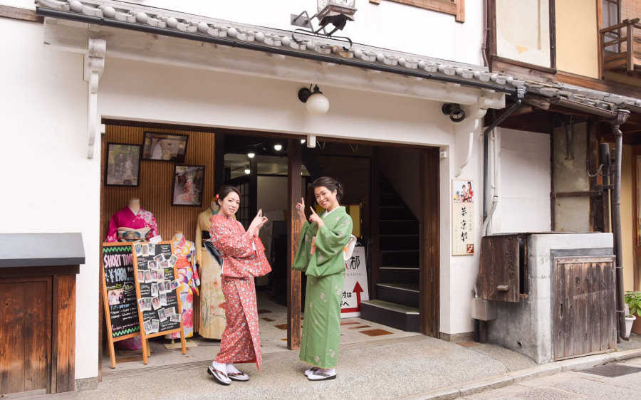 Yume Kyoto là một lựa chọn nổi bật khác cho những ai tìm kiếm địa chỉ thuê kimono ở Kyoto