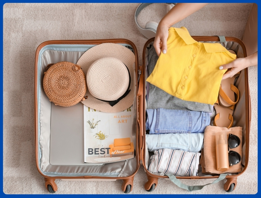Việc sắp xếp trang phục phù hợp sẽ giúp chuyến đi của bạn trở nên trọn vẹn hơn
