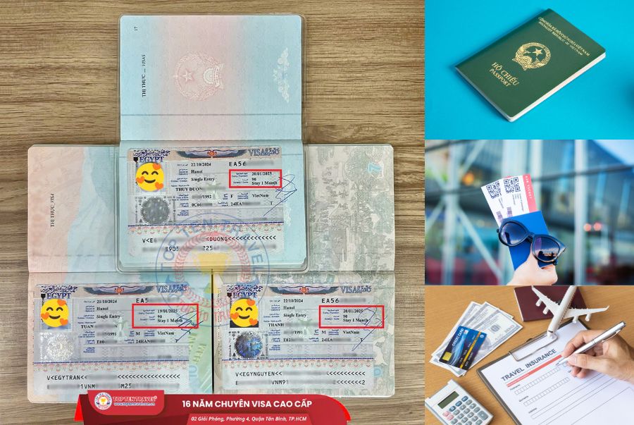 Một số các loại giấy tờ cần thiết cho hành trình du lịch, khám phá Ai Cập