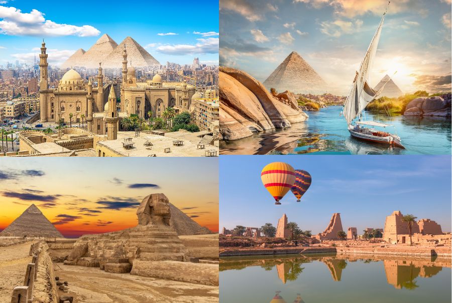 Ai Cập là quốc gia mang đậm nét đặc trưng của khí hậu sa mạc