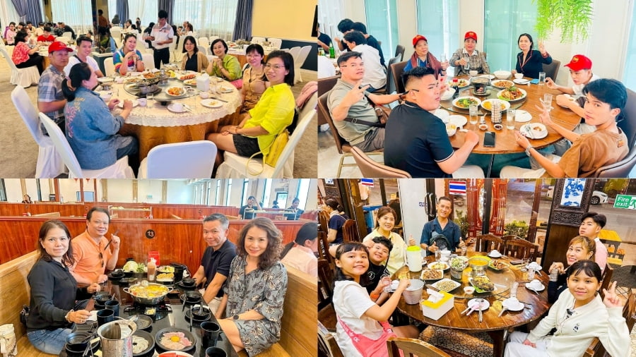 Những bữa ăn chất lượng của các tour du lịch Thái Lan tại nhà Top Ten Travel