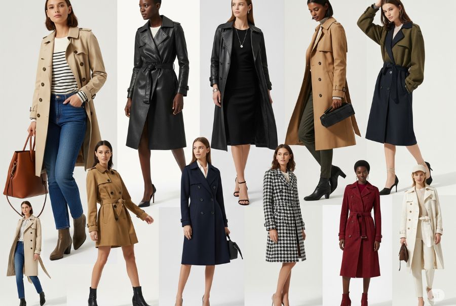 Áo trench coat là sự lựa chọn hoàn hảo cho những ngày thu dịu nhẹ ở Châu Âu