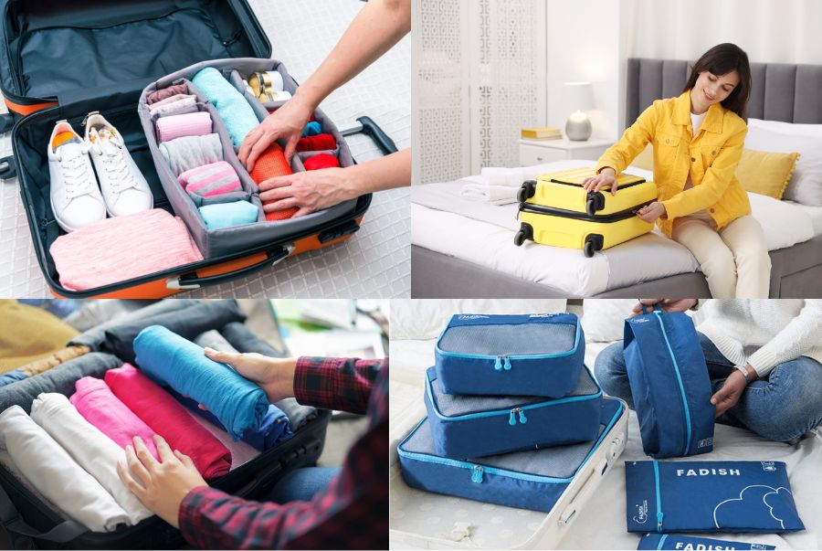 Những bí quyết giúp Bạn có thể tiết kiệm không gian vali