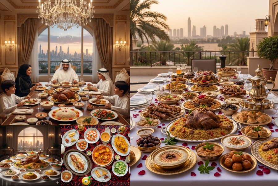 Sự xa hoa qua từng bữa ăn tại đất nước Dubai xinh đẹp