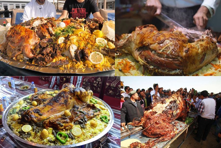 Stuffed Camel (lạc đà nhồi) là món ăn được ghi danh trong Sách Kỷ lục Guinness với kích thước lớn nhất thế giới