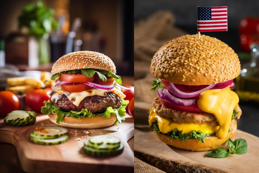 Điểm đặc biệt của Burger Washington D.C là nằm ở chất lượng nguyên liệu tươi ngon và sự đa dạng trong cách biến tấu