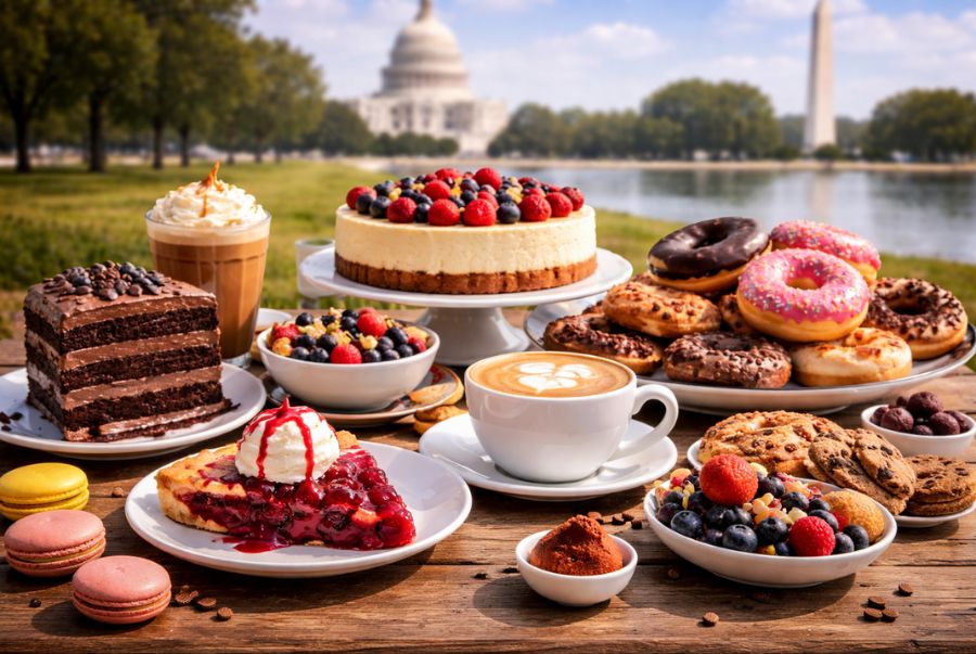 Những chiếc bánh ngọt và tráng miệng tiêu biểu của Washington D.C