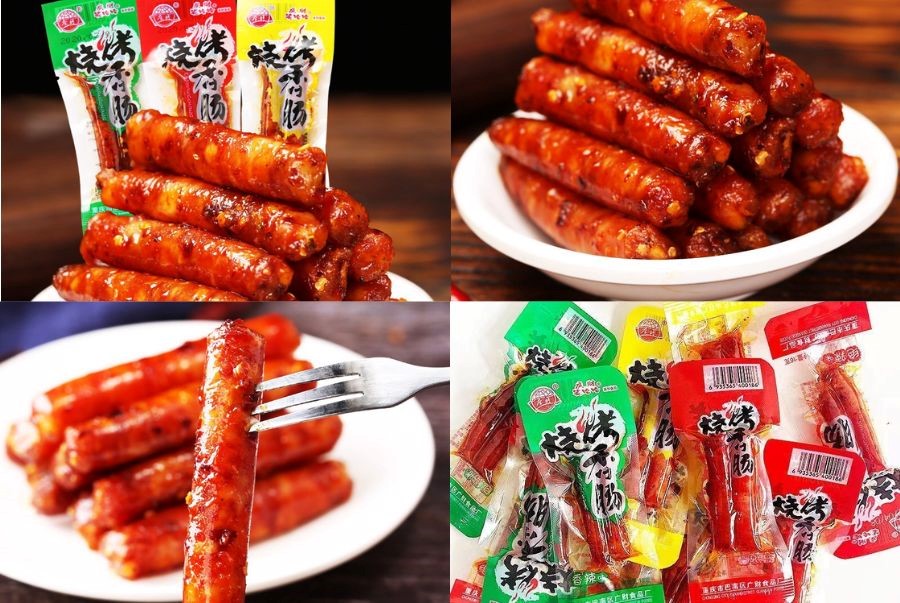 Lạp xưởng là một trong những món truyền thống của nơi đây