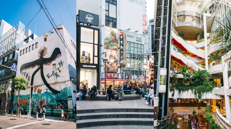 Amerikamura mang đến một không gian hoàn toàn khác biệt tại Osaka Nhật Bản