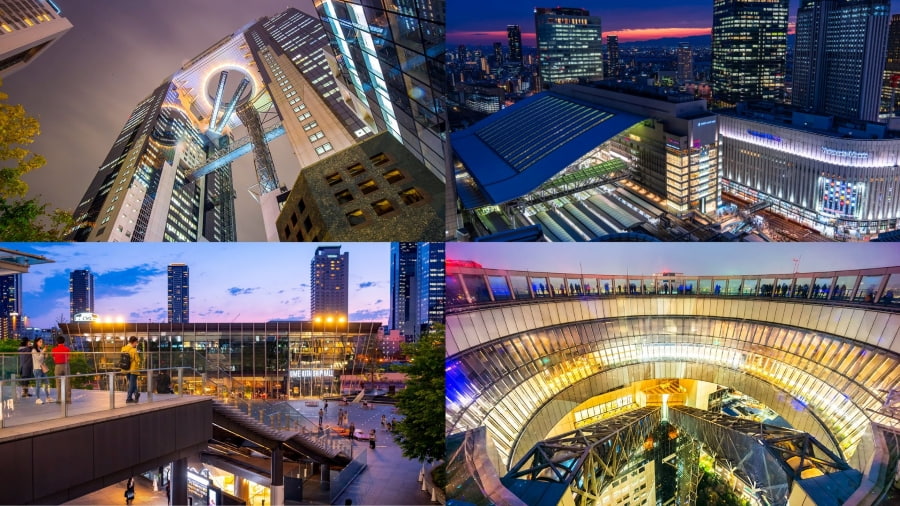 Umeda mang một vẻ đẹp sành điệu và đẳng cấp khiến nhiều du khách thích thú