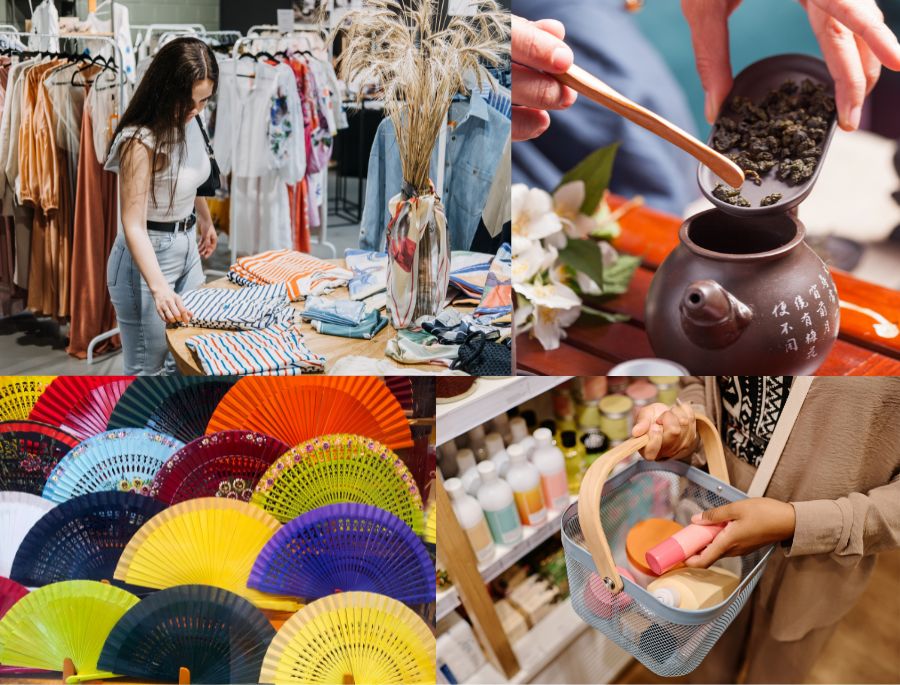 Đại lộ Nam Kinh sở hữu sư đa dạng với nhiều mặt hàng khác nhau